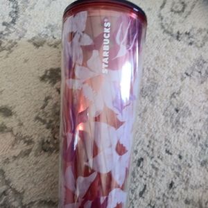 Nwt Starbucks floral tumbler
